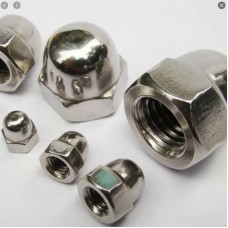 Domed M4 Stainless Nuts Pack of 10